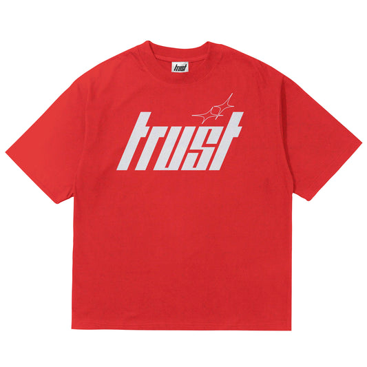 TRUST TEE [RED/WHITE]