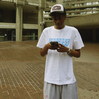 PROCESS TEE [WHITE/BLUE]