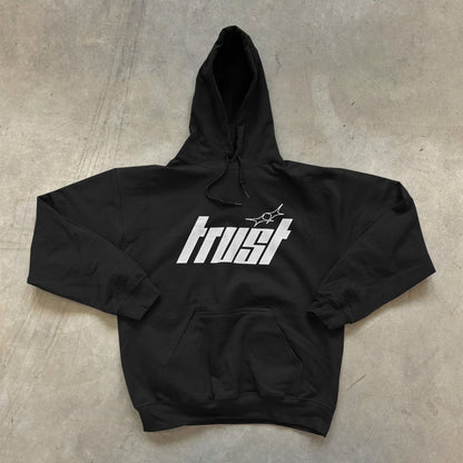 HEAVYWEIGHT TRUST HOODIE [BLACK]