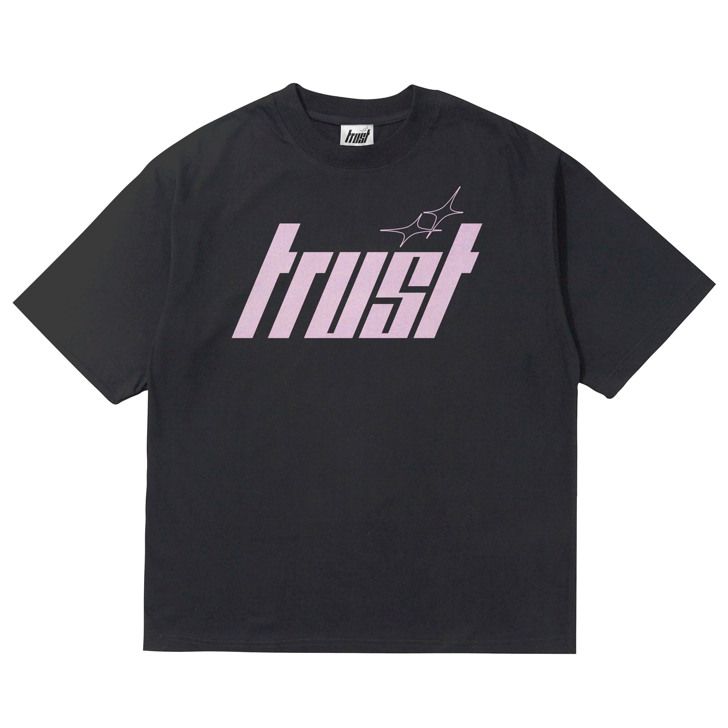 TRUST TEE [BLACK/PINK]