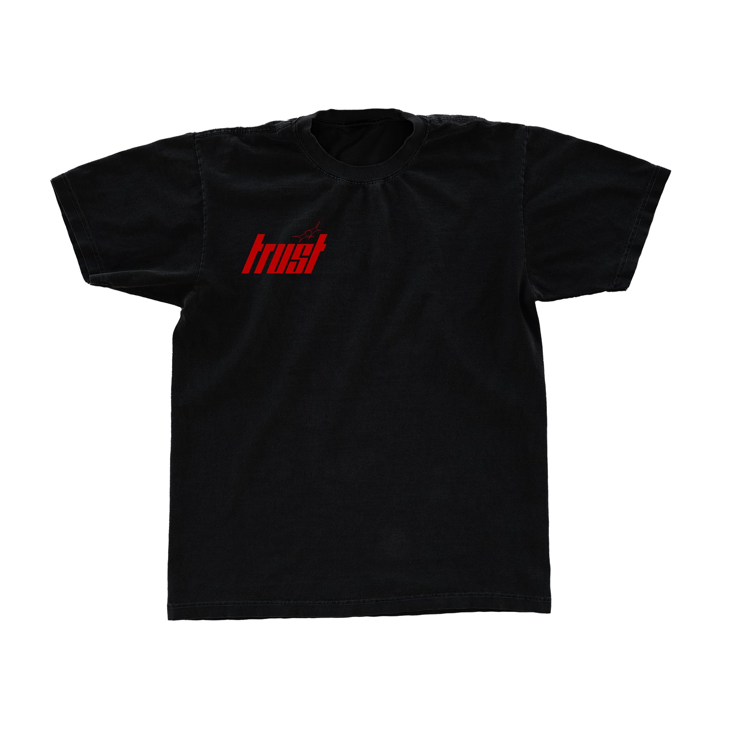 TRUST TEE [BLACK/RED]