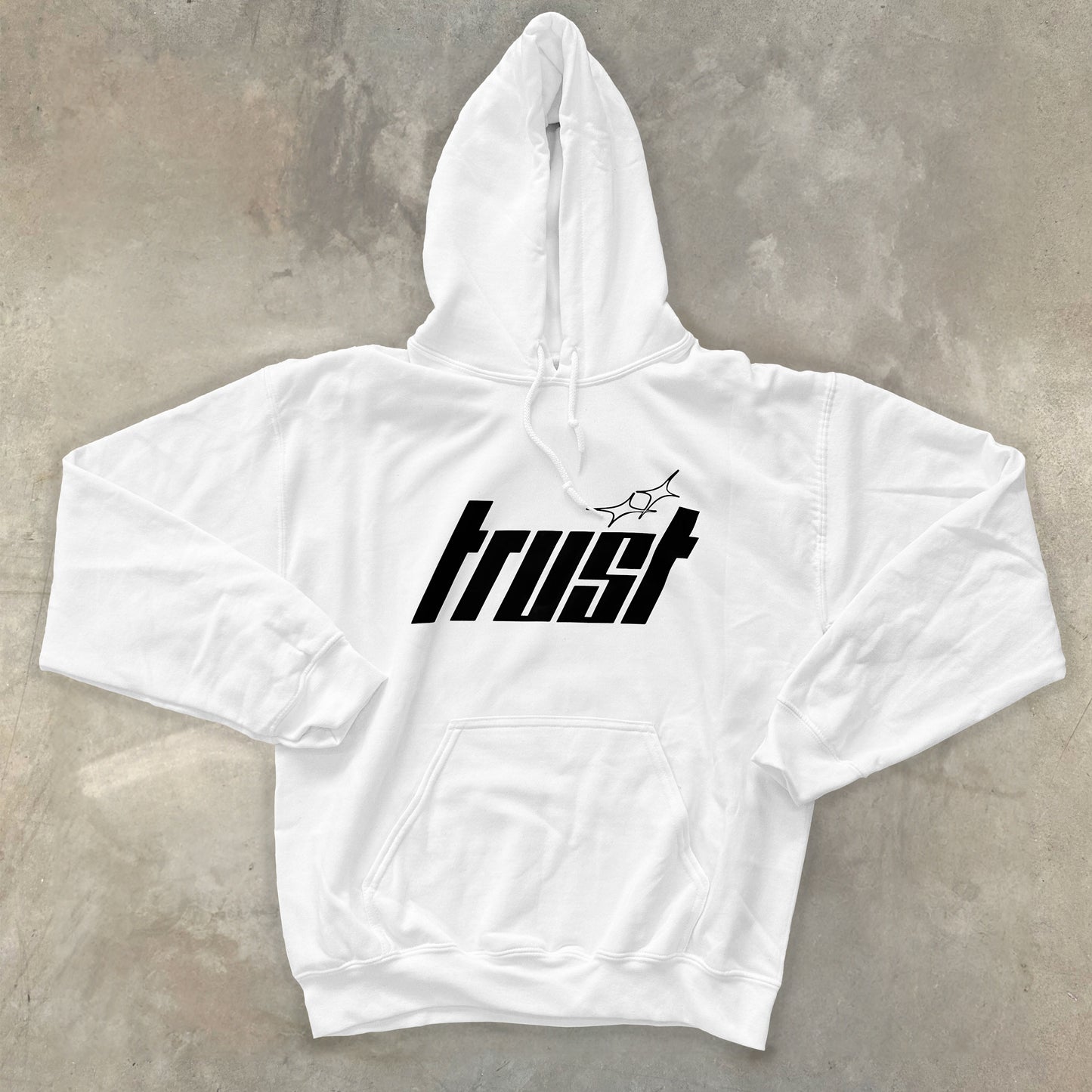 HEAVYWEIGHT TRUST HOODIE [WHITE]