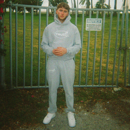 OVERSIZED HEAVYWEIGHT SWEATPANTS [GREY]