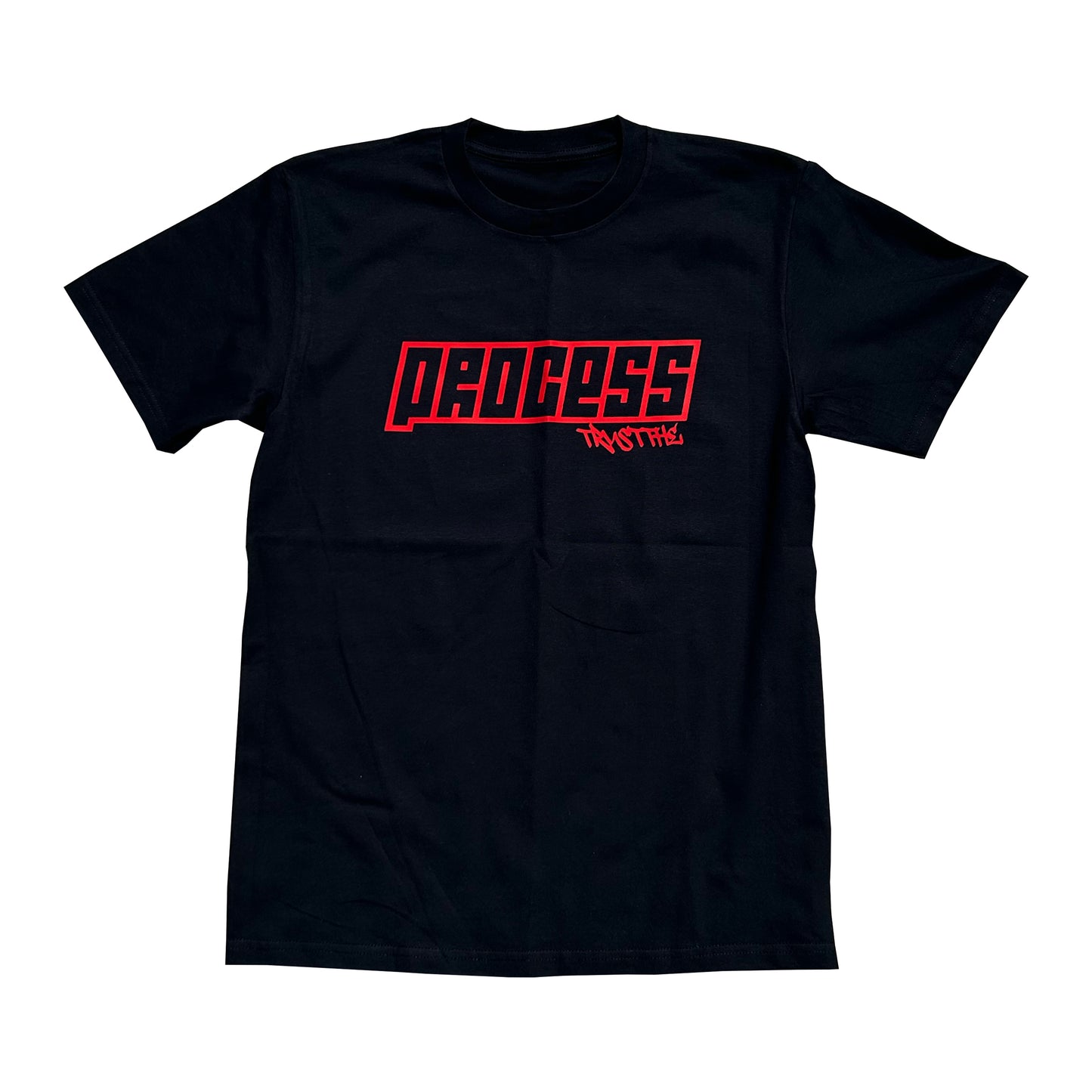 PROCESS TEE [BLACK/RED]