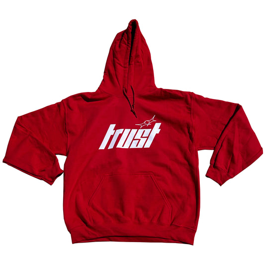 HEAVYWEIGHT TRUST HOODIE [RED]