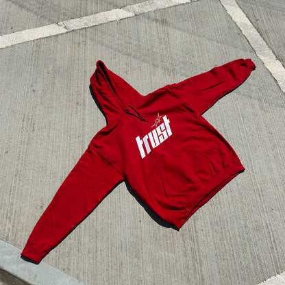 HEAVYWEIGHT TRUST HOODIE [RED]