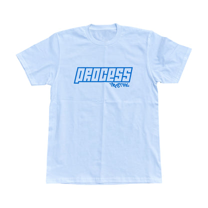 PROCESS TEE [WHITE/BLUE]