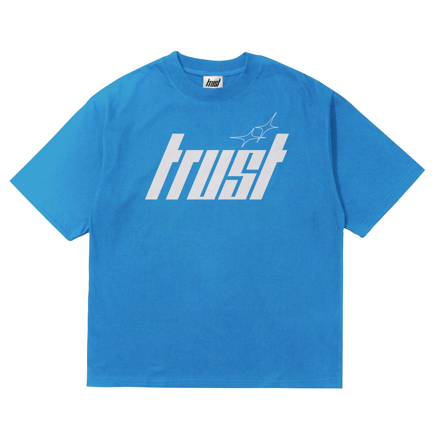 TRUST TEE [BLUE/WHITE]